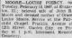 Louisa Piercy - Obituary