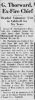 George W. Thorward - Obituary