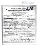 Elizabeth Love - Death Certificate