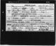Wallace A. Love - Death Certificate Wallace A. Love - Death Certificate