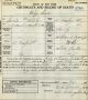 Baby Moore - Death Certificate