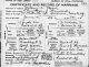 William L. Moore, Llewellyn J. Thorward - Marriage Certificate