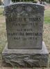 Lemuel K. Tombs, Mary I. Doremus - Headstone