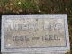 Andrew Love - Head Stone