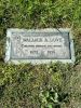 Wallace A. Love - Headstone