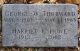 George W. Thorward - Headstone